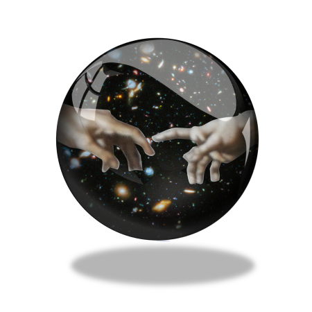 Image of creation within the hubble deep field - metaphor for visualising adventure and shared visions from visioning workshops as the context for strategy engagement